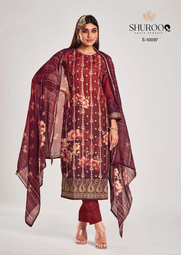 Shurooq Qainat Exclusive Cotton Designer Dress Material Collection